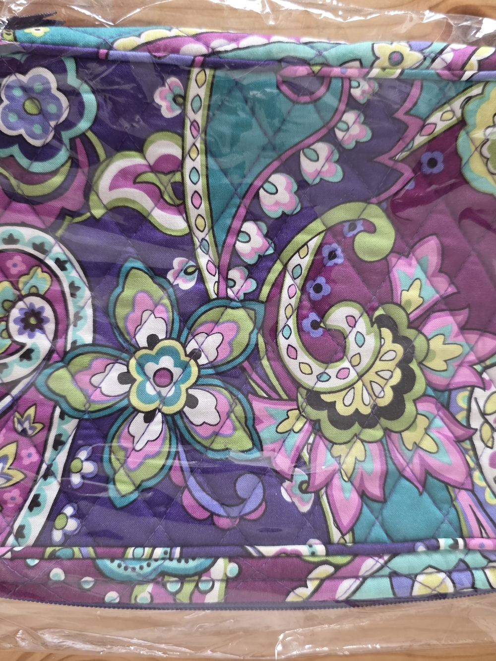 Vera Bradley Heather Paisley Cosmetic Bag